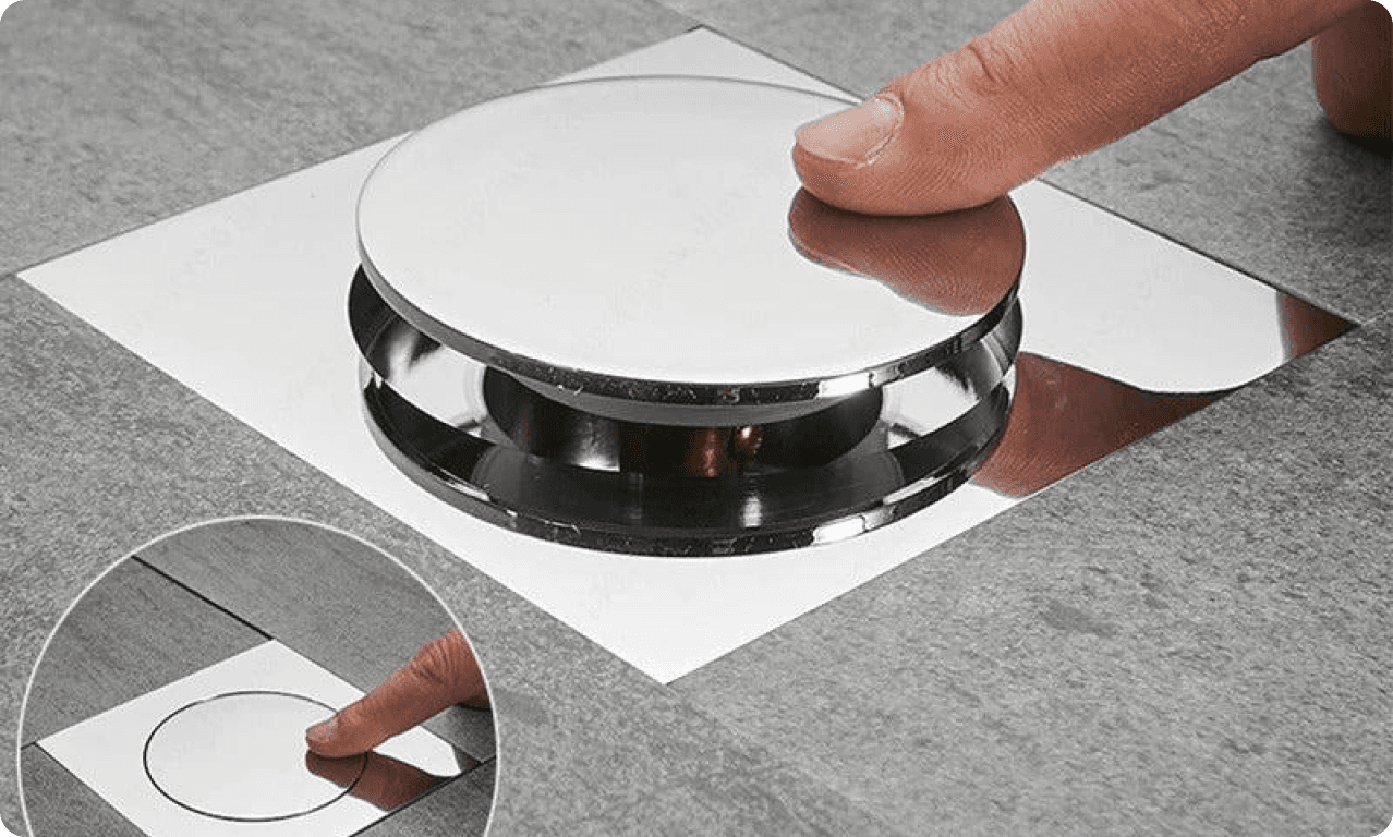 Drain cover installation