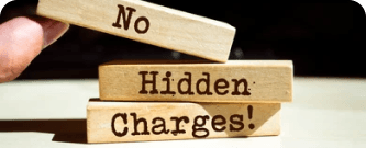 No Hidden Charges